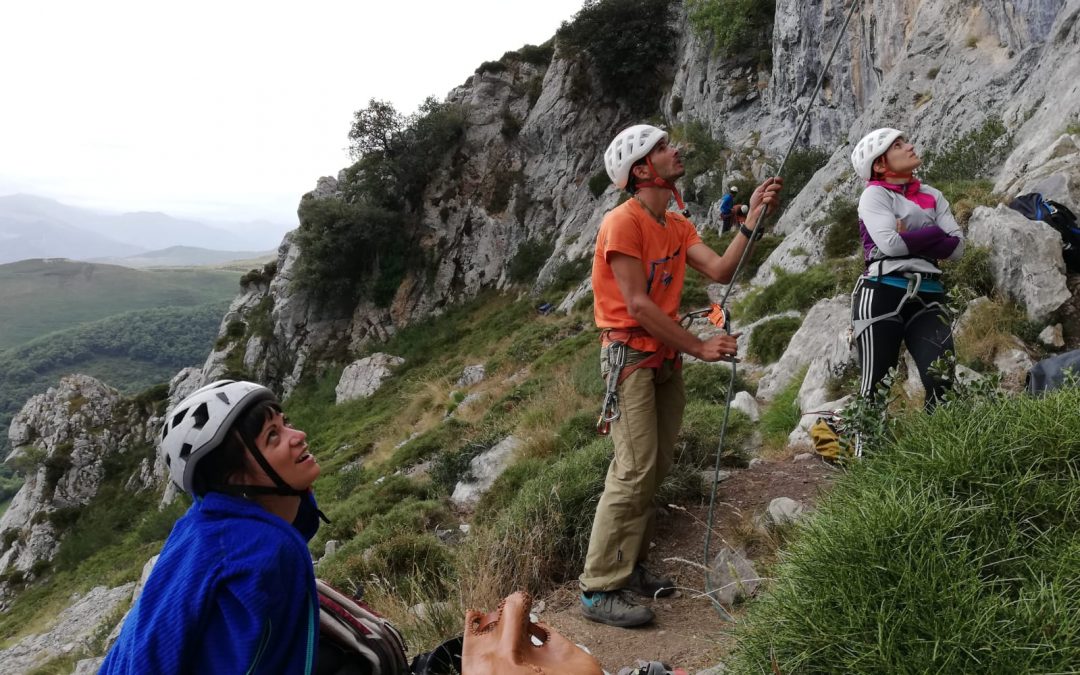 Viaje escalada Quiros, Asturias. 16 al 20 de julio.