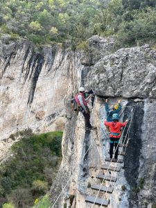 via ferrata fácil